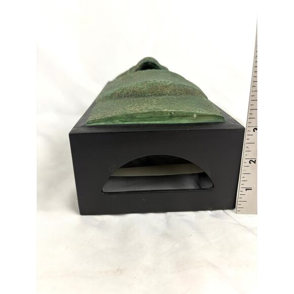 VTG Moai Tissue Box Holder Cover Easter Island Head Tiki Rotary Hero -Cover only - Picture 15 of 16